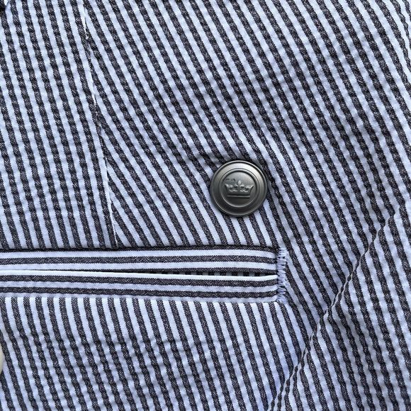 Peter Millar Crown Crafted Matlock Seersucker Performance Pants Golf  36x32 - Picture 12 of 12